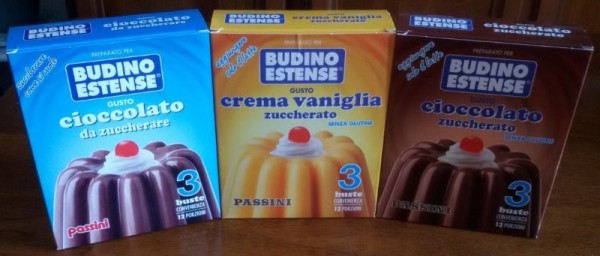 assortimento budini Passini