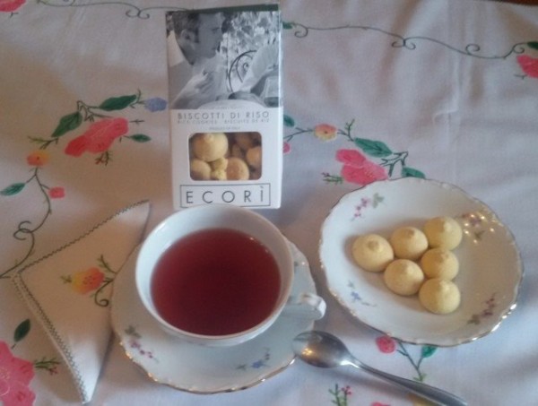 colazione con biscotti di riso Ecorì