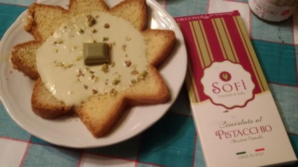 pandoro con cioccolato