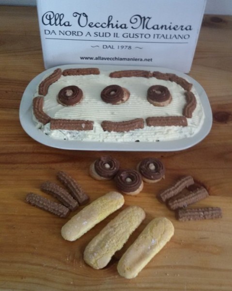 Tiramisù con prodotti Alla Vecchia Maniera