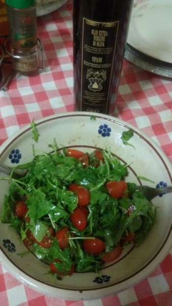 Olio Vipiano in insalata