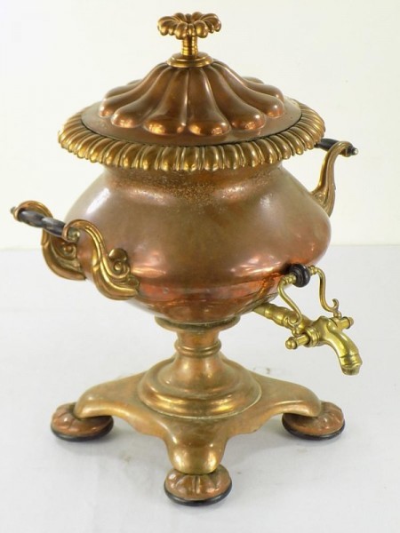 Samovar Rame e Ottone Francia XIX secolo